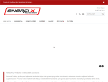 Tablet Screenshot of enercixstudio.com